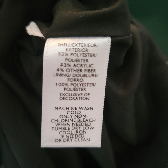 LOFT Womens A Line Skirt sz 10 Black White Red Tweed Lined Zipper Closure - Picture 5 of 5